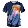 3D Tshirt Men Summer Tops Print Galaxy Space Tshirt Man Funny Cartoon T Shirts Homme Fitness Short Sleeve O Neck Tee Shirt 220623