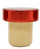 T-form Vinverktyg Stopper Silikon Plug Cork Bottle Stoppers Red Cork Bottles Bar Tool Tätning CAP Korkar för öl DHL FAST