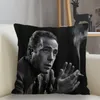 Federa per cuscino Musife Humphrey Bogart Federa per cuscino Quadrata personalizzata Cerniera 45x45cm Federa per cuscinoCuscino