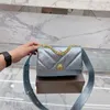 Borsa per organo Borse a tracolla Borse a tracolla con testa di serpente Cintura larga con patta Portafoglio Lettera di qualità Hasp Hardware Borsa a tracolla a catena staccabile