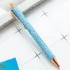 Leopard Press Ballpoint Pens Office Cartoon Pen Diy Metal Ball Pens School Studentenbenodigdheden