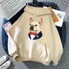 Herrtröjor tröjor luvtröjor länge ärm män grafisk hund grundläggande manlig tecknad tryckt lösa djur tröjor höst streetwear klädmännen '