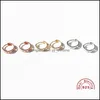 Hoop Hie Earrings Jewelry Real 925 Sterling Sier for Women Row Zircon Hipster Hoops Diamond Pendientes Drop Dropens 2021 1Lfde