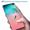 3D Combed Screen Protector voor Samsung Galaxy S22 S20 S21 Note20 Ultra S10 S9 S8 Plus getemperd glas Case Friendly Steel Film Edge Lijm met retailpakket