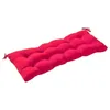 Coussin / oreiller décoratif Coussin de banc extérieur Meubles de jardin Coussins de causeuse Patio Siège en osier pour chaise longue Coussins de chaise de couleur unieCushi