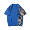قمصان الرجال الصيفية للرجال الأزياء قصيرة الأكمام طباعة القمصان التي ترفع الشارع الشارع الهيب هوب شخصية M-5Xlmen's
