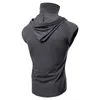 Qnpqyx Summer T Shirs Męskie VES COUDS BLODY ZAKRESOWE SIĘ SIĘ Modne Shirs For Men Sreewear Ninja Cosplay VES W220426