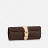 أعلى. M47530 3 Watch Case Stuff Sacks Flower Canvas Watchcase M43385 N41137 Designer Womens Mens Travel Accessory Holder Montres Duffle