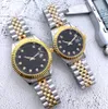 Femmes hommes jour date Couple DATEJUST montre mécanique automatique 36/41MM toutes montres en acier inoxydable batterie femme saphir montre-bracelet étanche montre de luxe