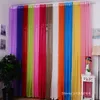 Curtain & Drapes Colors Sheer For Living Room Window Tulle Curtains Bedroom Home Decor Draperies Organza 1PCSCurtain