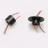 1PCS Through Hole Slip Ring 2/4/6/12CH Wiring 1.5A 2A Low Current Hollow Sliprings Hole Dia 5mm 7mm Conductive Rings