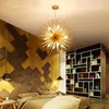 Подвесные лампы Nordic Loft Art Dandelion Design Lenge Levalier Creative Radiation Sphere Coffee Bar