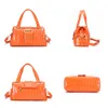 Mode steen patroon lakleer schoudertassen voor vrouwen luxe handtassen tassen ontwerper nieuwe casual top-handgreep tas