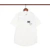 Plus-T-shirts voor heren Polo's Ronde hals, geborduurd en bedrukt, zomerkleding in polaire stijl met puur straatkatoen 5r