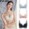 Spring and Summer New Small Chest Underwear Women Gather Women Thickening Adjustment Bra Lace Beauty Back Bra T220726