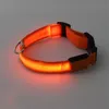 Dog Collars Rechargeable LED S M L XL Pets Night Safety Flashing Collar With USB Cable Charging