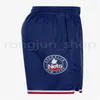 2022 Tasche stampate Pantaloncini da basket Team Short Sport Wear Pantaloni con città Blu Bianco Nero Rosso Viola Stampa di alta qualità 75 ° anniversario Diamante Taglia corta S - XXL