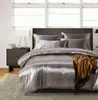 Home Textile Bettwäsche dreiteils Set heiß verkaufende Verkaufsfarb Imitation Seide Satin Quilt Deckung