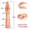 DILDOS DONGS grande spina anale femmina Falm Falm Masturbazione Apparecchio di aspirazione tazza di dilatazione del modello a mano spessa al pugno 220513