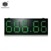 Pantalla LED de caja impermeable IP53 de alta calidad Alto brillo de 10 pulgadas Green 888.88 Panel digital de la estación de servicio