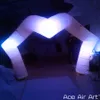 Arche gonflable personnalisée en forme de lèvre avec lumière LED pour la Saint-Valentin/publicité/décoration de fête faite par Ace Air Art