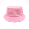 Luxury designer bucket hats summer bob cap solid color hat metal letter logo