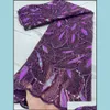 Ruban Couture Tissu Outils Bébé Enfants Maternité Pgc Nigérian Dentelle Tissus Africain 2022 Haute Qualité Avec Paillettes Français Pour Robe Ya4214B-