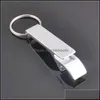 Portable 4 In 1 Bottle Opener Key Ring Chain Keyring Keychain Metal Beer Bar Tool Claw Gift Drop Delivery 2021 Openers Kitchen Tools Kitchen