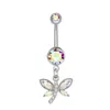 Bell -knop ringen verschillende navels ring creatieve navel spijkerbat bijen navel knoppen punctie accessoires zc1093