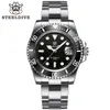 SD1953 Black Ceramic Bezel 41mm Steeldive 30ATM Water Resistant NH35 Automatic Mens Dive Watch Reloj 220525