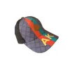Casquette d'été en maille pour hommes et femmes, casquette de Baseball de styliste, Design Colorblock en maille, chapeau de pêcheur de haute qualité, chapeau Hip Hop