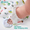 5PCS Baby Reusable Diapers Panties Cloth Diaper Children Kid Training Pants Adjustable Washable Breathable Ecological Stuff 220512