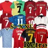 1998 Final Retro 2002 Futbol Jersey Futbol Giggs Scholes Beckham Cantona Solskjaer Keane 04 06 07 08 09 99 90 92 94 96 86 88 Nistelrooy Keane Robson Rooney