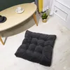 Cushion/Decorative Pillow Household Thick Square Chair Cushion Solid Color Winter Office Bar Back Seat Sofa HipCushion/Decorative