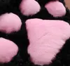 Cosplay Furry Cat Bear Paw Glove Wolf Dog Fox Claws قفازات أزياء الأزياء إكسسوارات النساء الفتيات الفرات القفازات لعيد الميلاد حفلة عيد الهالوين