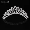 Cabeças de cabeceiras mais populares Crowns de moda no noiva da coroa brilhante para Tiaras Bride