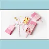 Otro evento Suministros para fiestas Festivo Hogar Jardín Forma de helado Cajas de dulces de regalo Fiesta de niños Caja de favores Caja de papel plegable de paletas Gota coreana