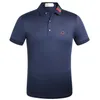 Top Quality Men's Polos Classic T-shirts Kortärmad 2022 Sommar bomull Broderi Lyxig T-shirt Ny designer Polo Shirt High Street