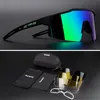 Gafas de ciclismo de alta calidad Gafas de bicicleta al aire libre polarizadas 4 lentes UV400 gafas de sol de bicicleta hombres mujeres MTB gafas con estuche Montar pesca Gafas de sol