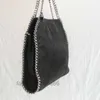 Bolso de cadena Bolso negro de lujo Bolso de diseñador Bolso de moda para mujer Nueva marca Bolso de mensajero de un solo hombro grande