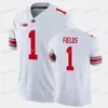 MitNess Custom Ohio State Buckeyes Football Jersey TreVeyon Henderson NCAA College 2022 Rose Bowl J.K. Dobbins Chase Young Garrett Wilson Justin