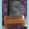 Brosses À Cheveux Soins Styling Outils Produits Usine En Gros Qualité Bois De Pêche Denses Dents Grille Barbe Peigne Logo Personnalisé Poux Grande Dent