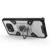 Magnetische Abdeckung mit Kameraobjektivhalter Hüllen für Xiaomi Mi 10s 11 Ultra 9c 9a Poco X3 Nfc Redmi Note 10 Note 9 Note 8