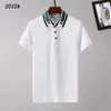 22SS Top Designer Mens Polos بأكمام قصيرة من الربيع والصيف القمصان العرضية الشارعين الهيب هوب رجال قميص غير رسمي نمط طباعة للجنسين