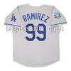 QQQ8 AIR01 2008 RETRO 99 MANNY RAMIREZ JERSEY 44 DARRYL RAWNBERBY 27 Matt Kemp 16 Andre Ethier 29 Adrian Beltre 55 Russell Martin 5 Nomar GarciaParra