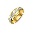 Anelli a fascia 100 pezzi interi gioielli lotti misti anello moda donna modello bella resina Lb411 consegna di goccia 2021 Bdesybag Dho3C