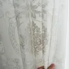Lism European Curtain Window Curtain tulle for Bedroom Bedroom Kitchen Voile Stertain Stained Startists Custom 220525