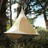 Waterproof Outdoor Garden Camping Hammock Swing Chair Foldable Children Room Teepee Tree Tent Ceiling Hanging Sofa Bed 220606