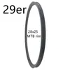 28 32Holes Asymmetric XC Carbon Bicycle Wheel Rim Super Light MTB Bike Rim Size 28X25mm UD Matte