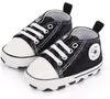 First Walkers Infant Bling Sequins Star Shoes Kids Designer schoenen Baby Boys Girls Lace-Up Soft Bottom Shoe